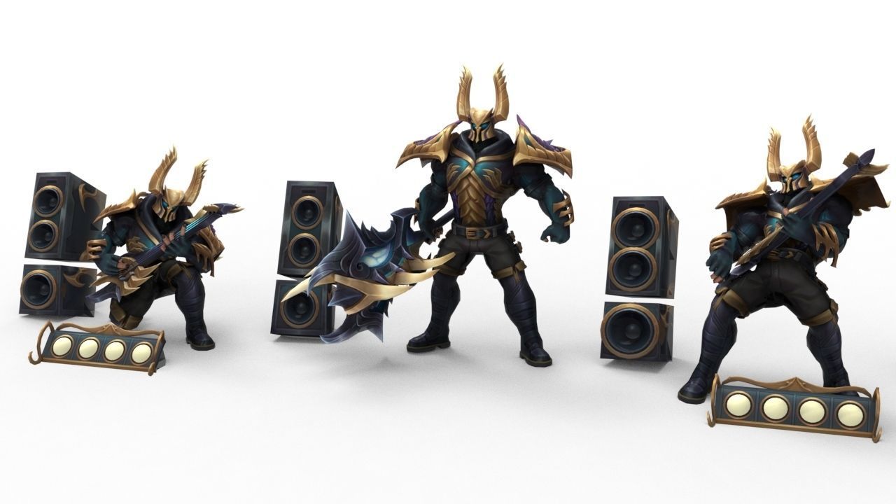 Mordekaiser Pentakil III - League of legends 3D print model_8