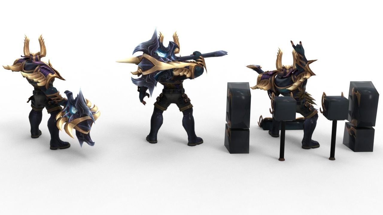 Mordekaiser Pentakil III - League of legends 3D print model_5