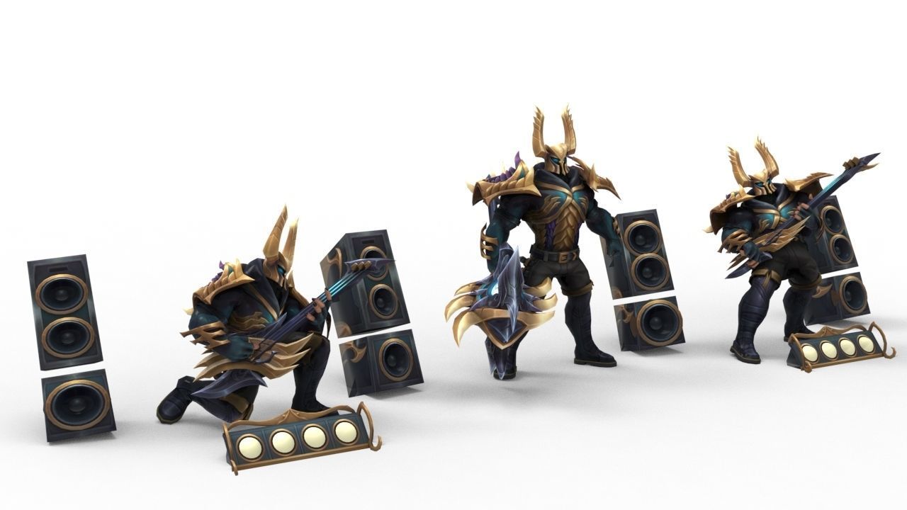 Mordekaiser Pentakil III - League of legends 3D print model_7