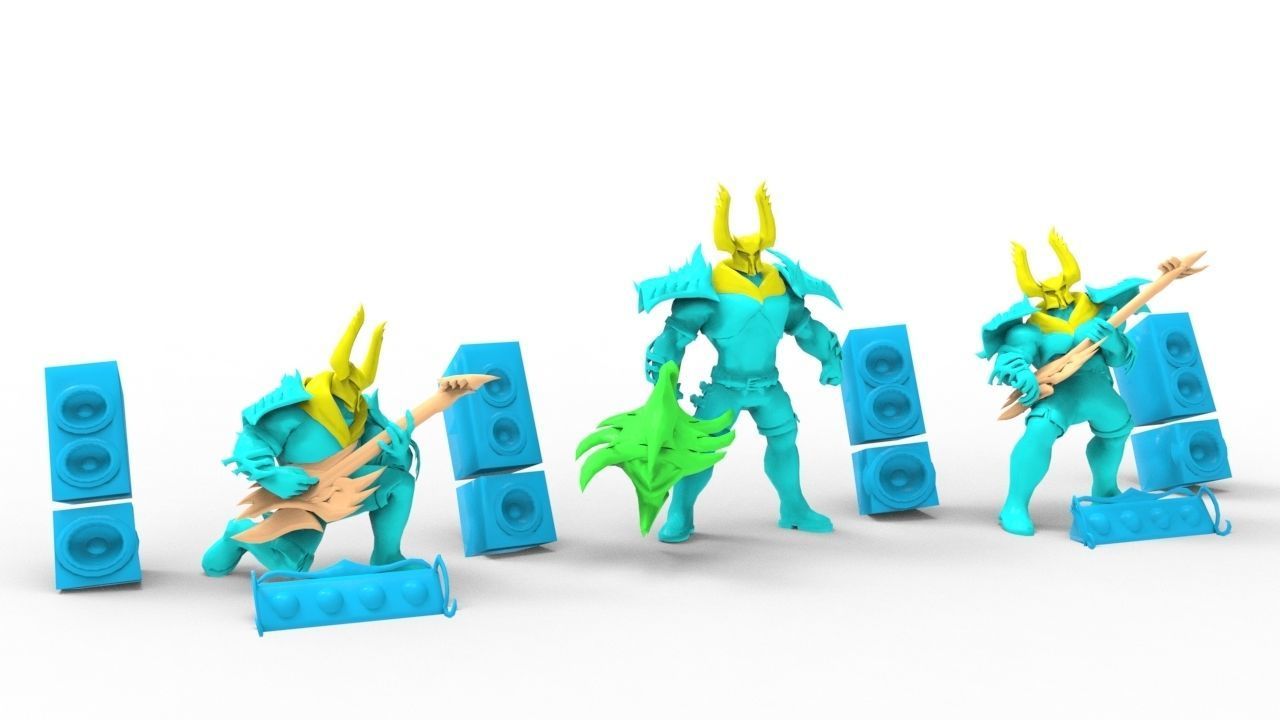 Mordekaiser Pentakil III - League of legends 3D print model_19