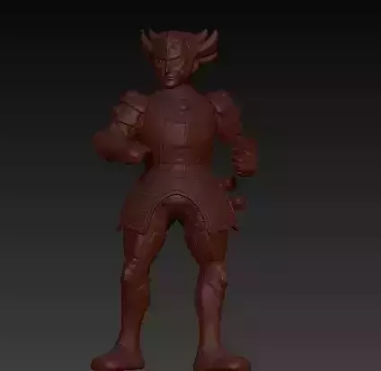Wikstrom Pokemon Trainer elite four Kalos 3D print model