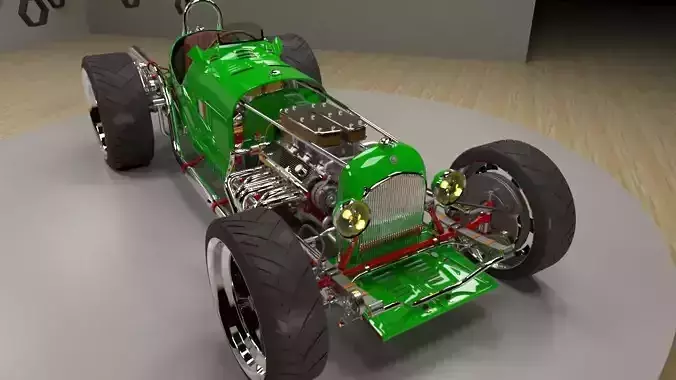 Alfa Romeo P3 Hot Rod