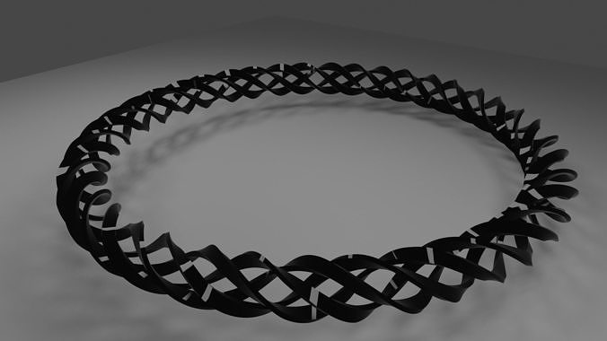 Black Ring Evee Type2 3D model