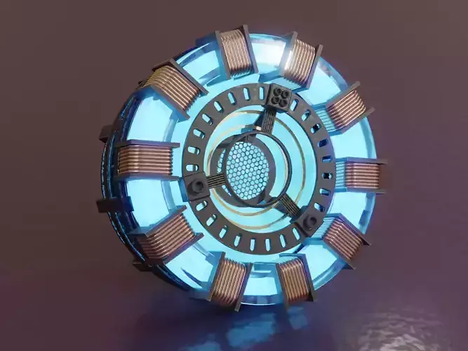 Arc Reactor Mk2 3D model