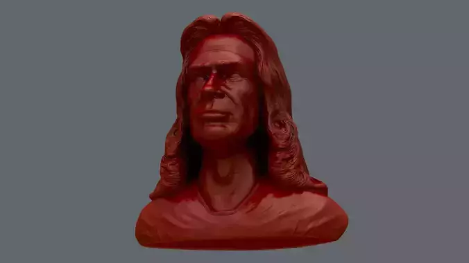Dave Mustaine 3D print model