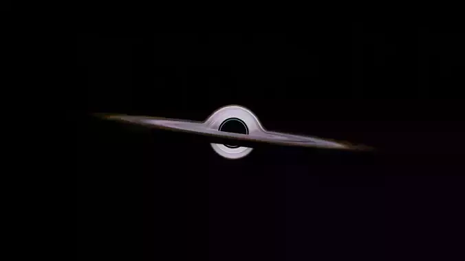 Black hole 3d model realistic  Free 3D model