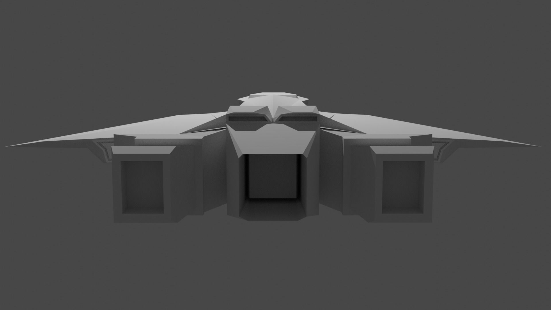 Spacecraft F-1T 3D print model_2