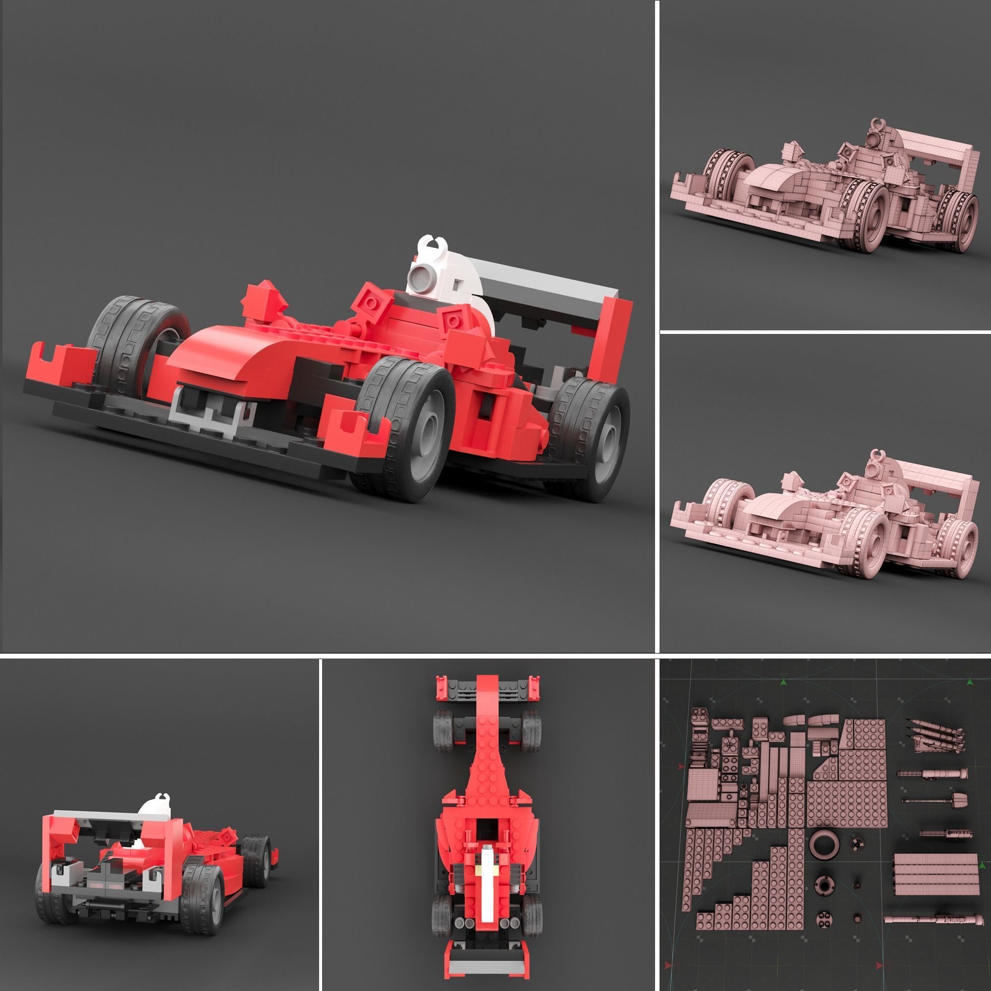 lego 20 car 3D model_20