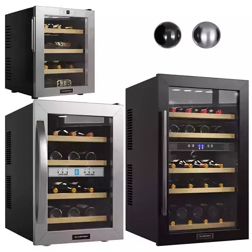 klarstein wine coolers Low-poly 3D model