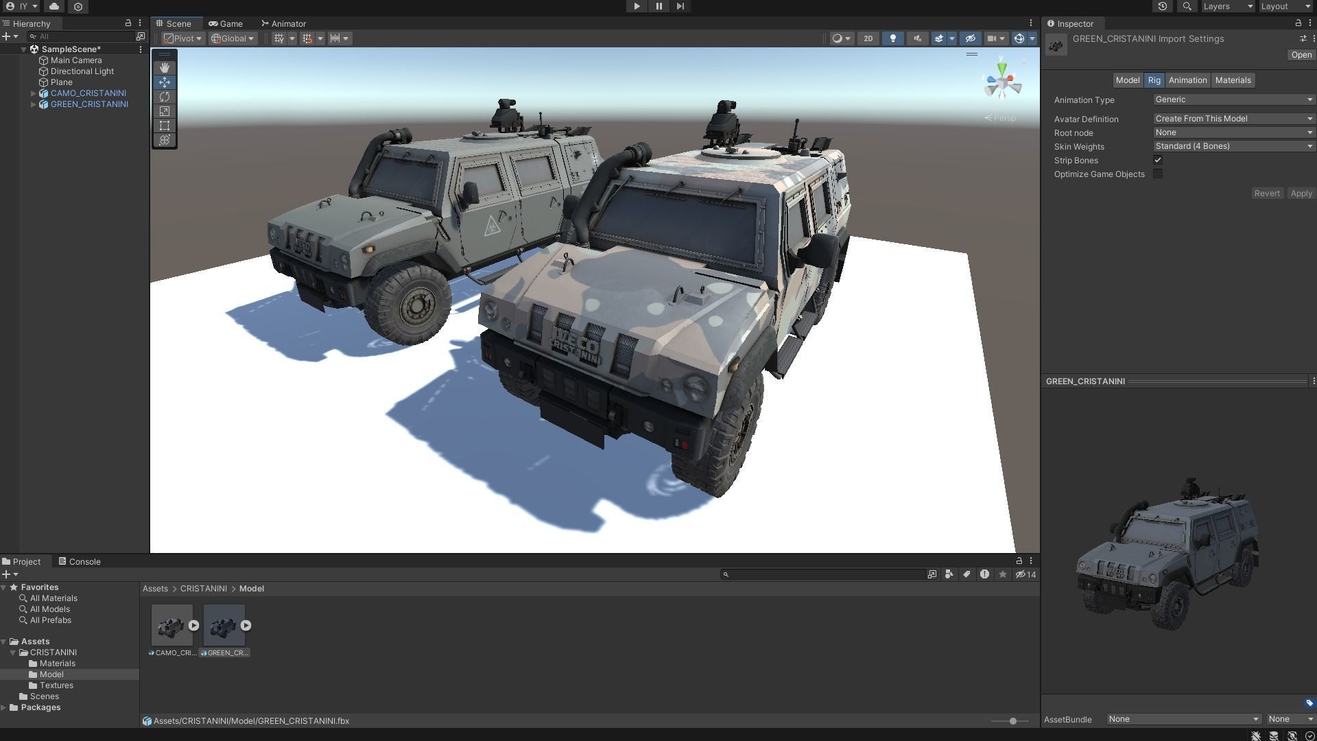 IVECO CRISTANINI 4X4 Low-poly 3D model_54