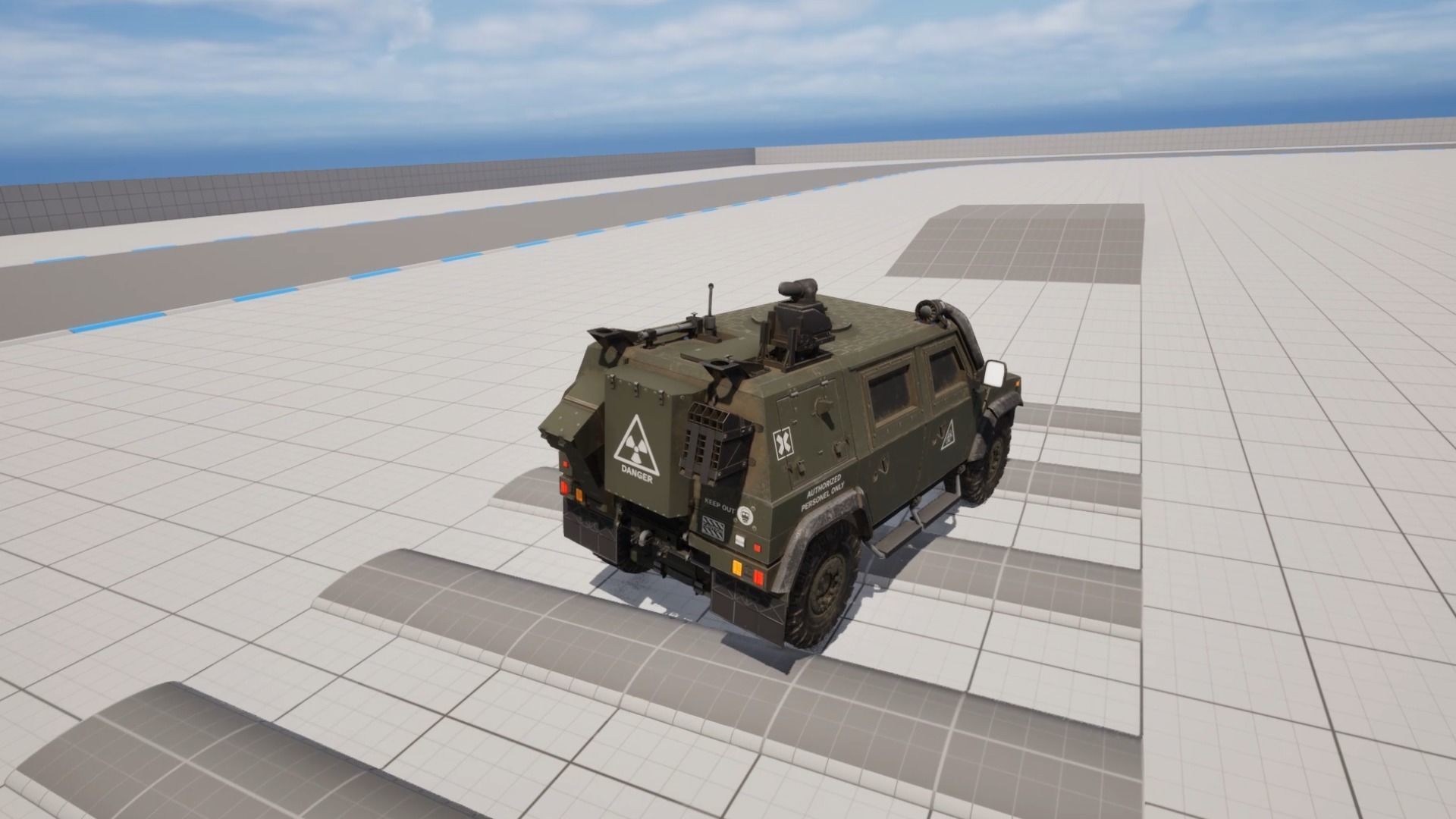 IVECO CRISTANINI 4X4 Low-poly 3D model_58