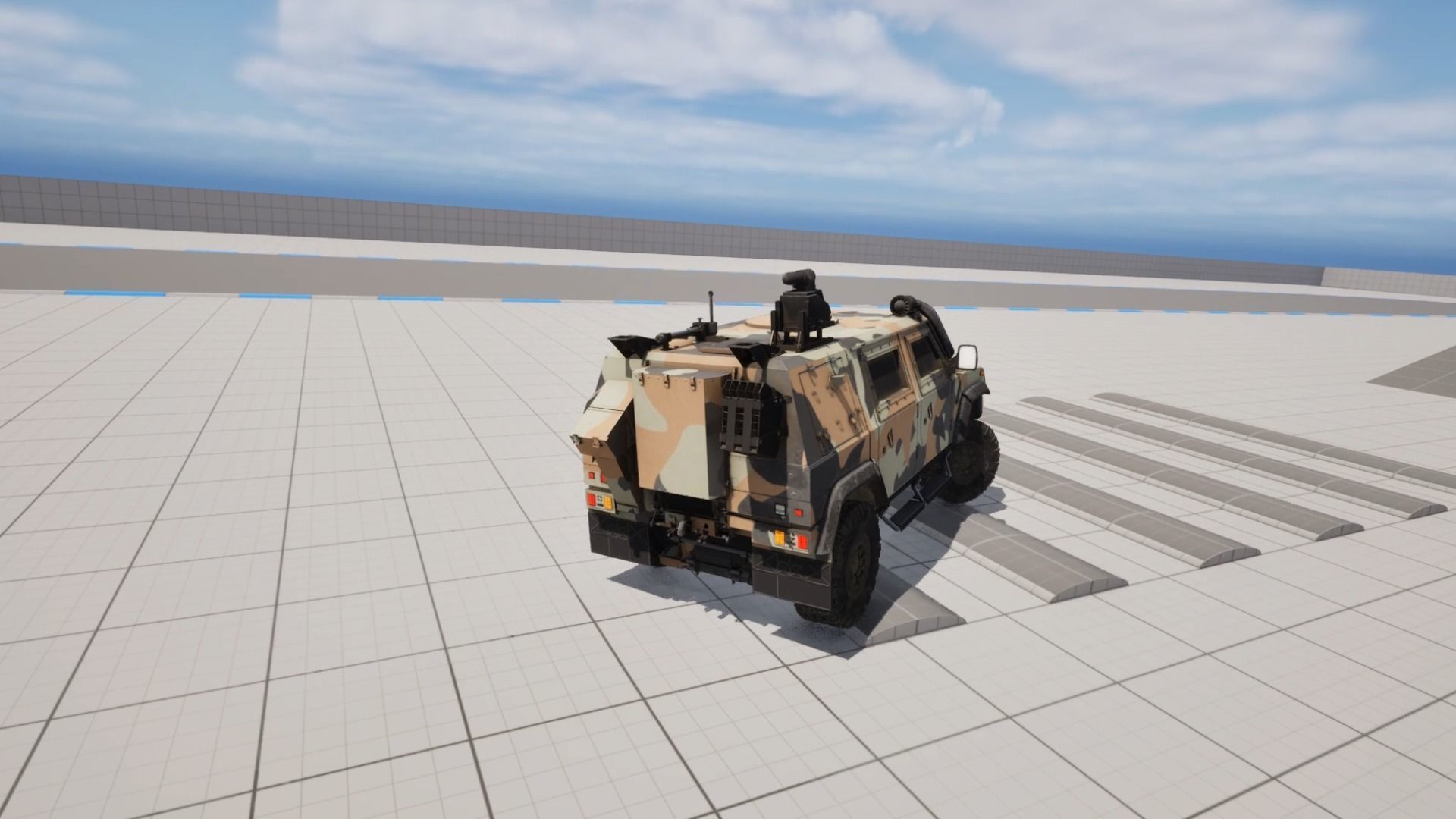 IVECO CRISTANINI 4X4 Low-poly 3D model_61