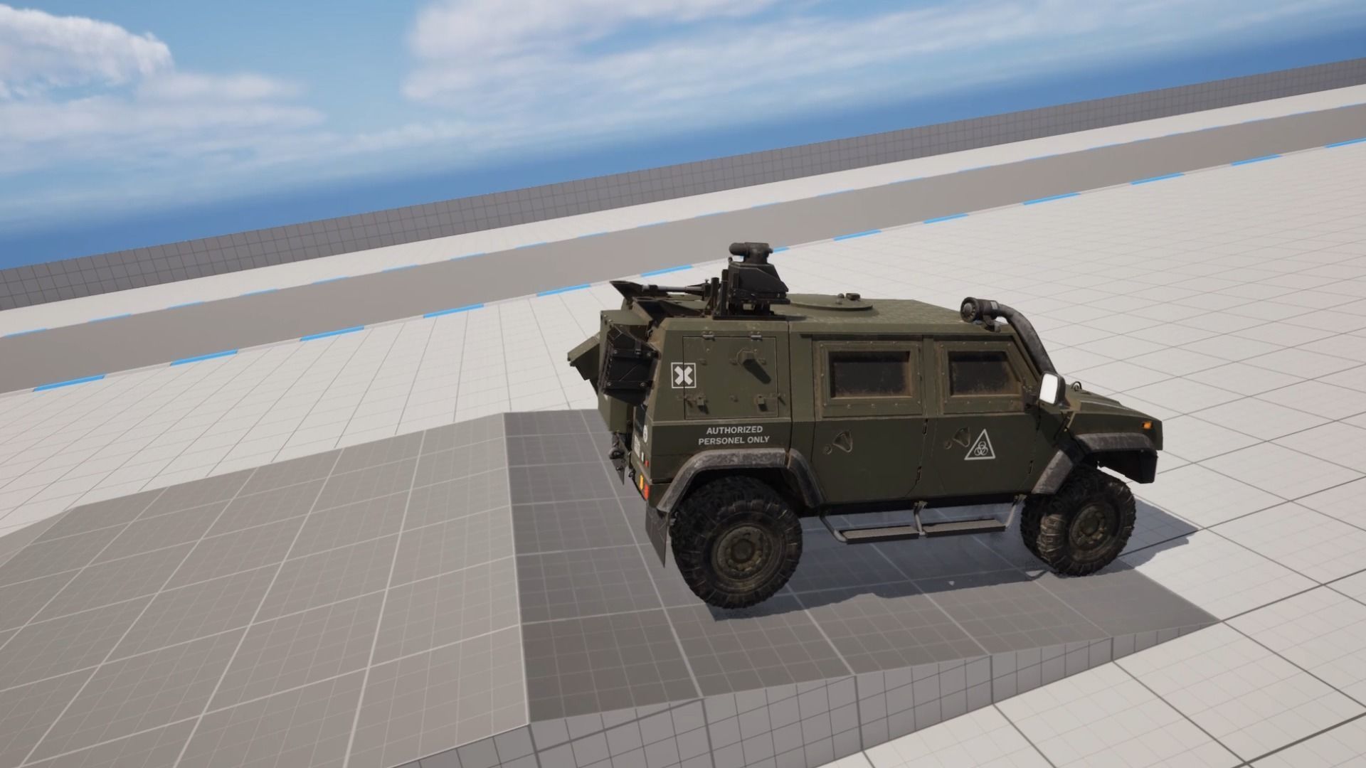 IVECO CRISTANINI 4X4 Low-poly 3D model_59