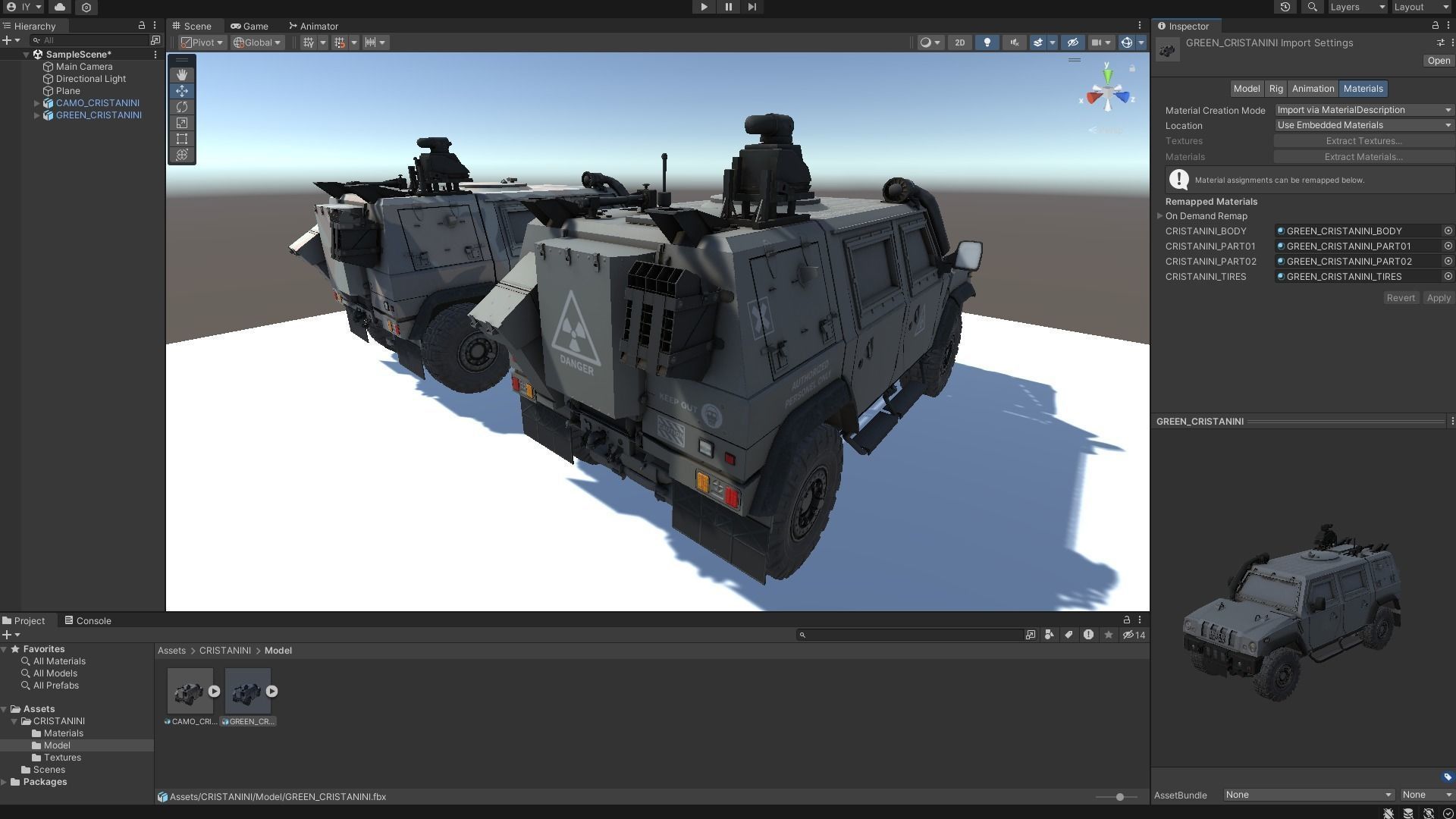 IVECO CRISTANINI 4X4 Low-poly 3D model_55