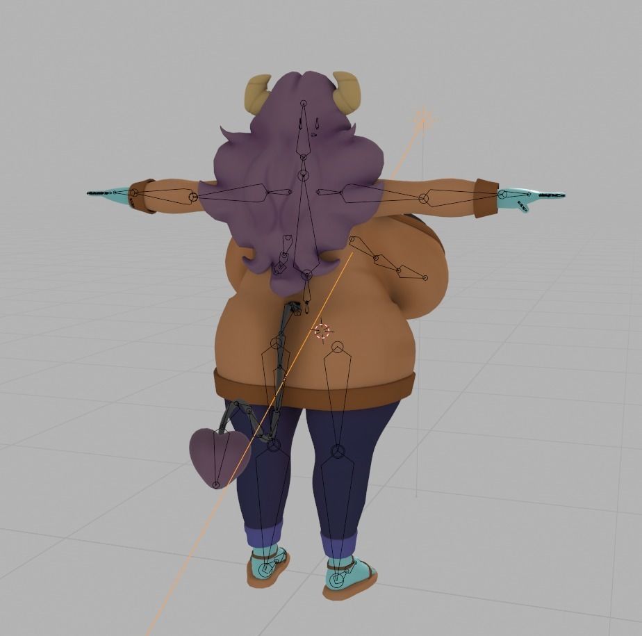 Sue VRChat  Low-poly 3D model_6