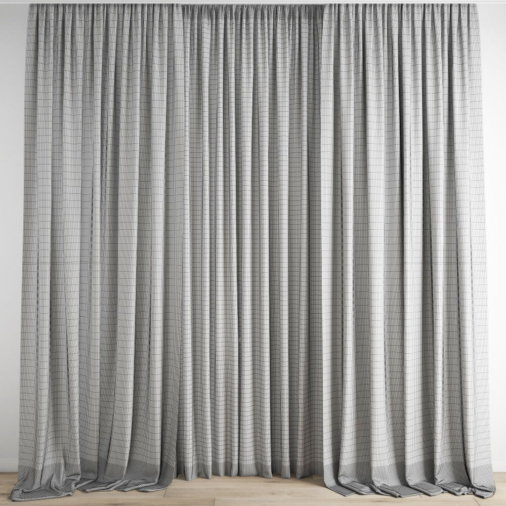 Curtain 235 3D model_3