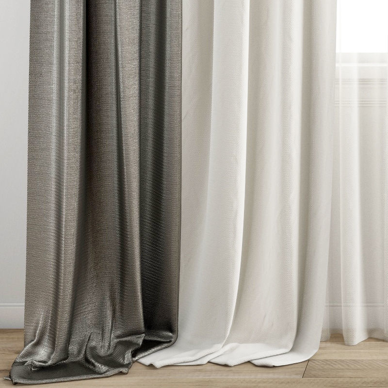 Curtain 235 3D model_2