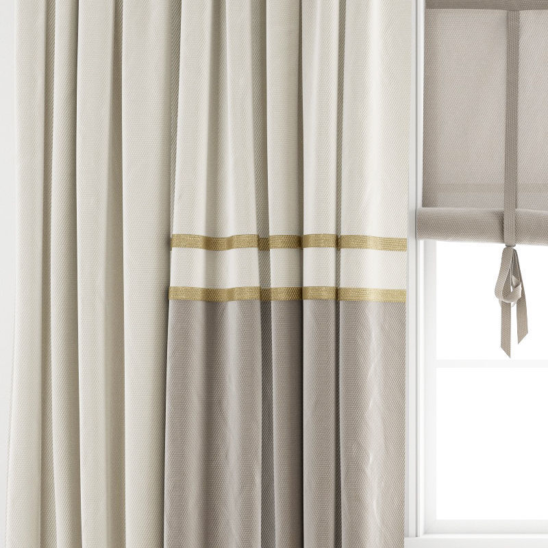 Curtain 236 3D model_2