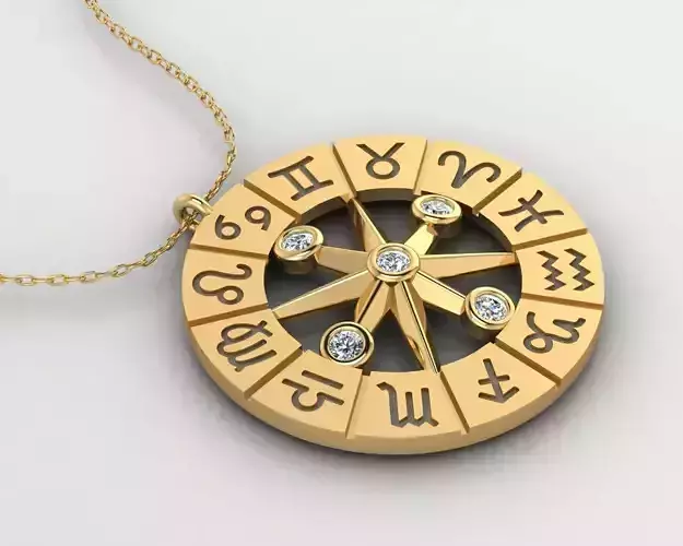 Pendant P064 3D Print Model