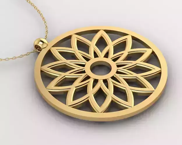  Pendant P066 3D Print Model 3D print model