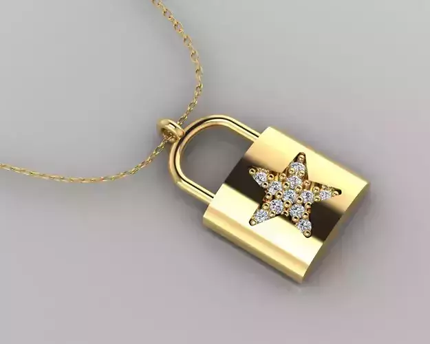 Pendant P071 3D Print Model