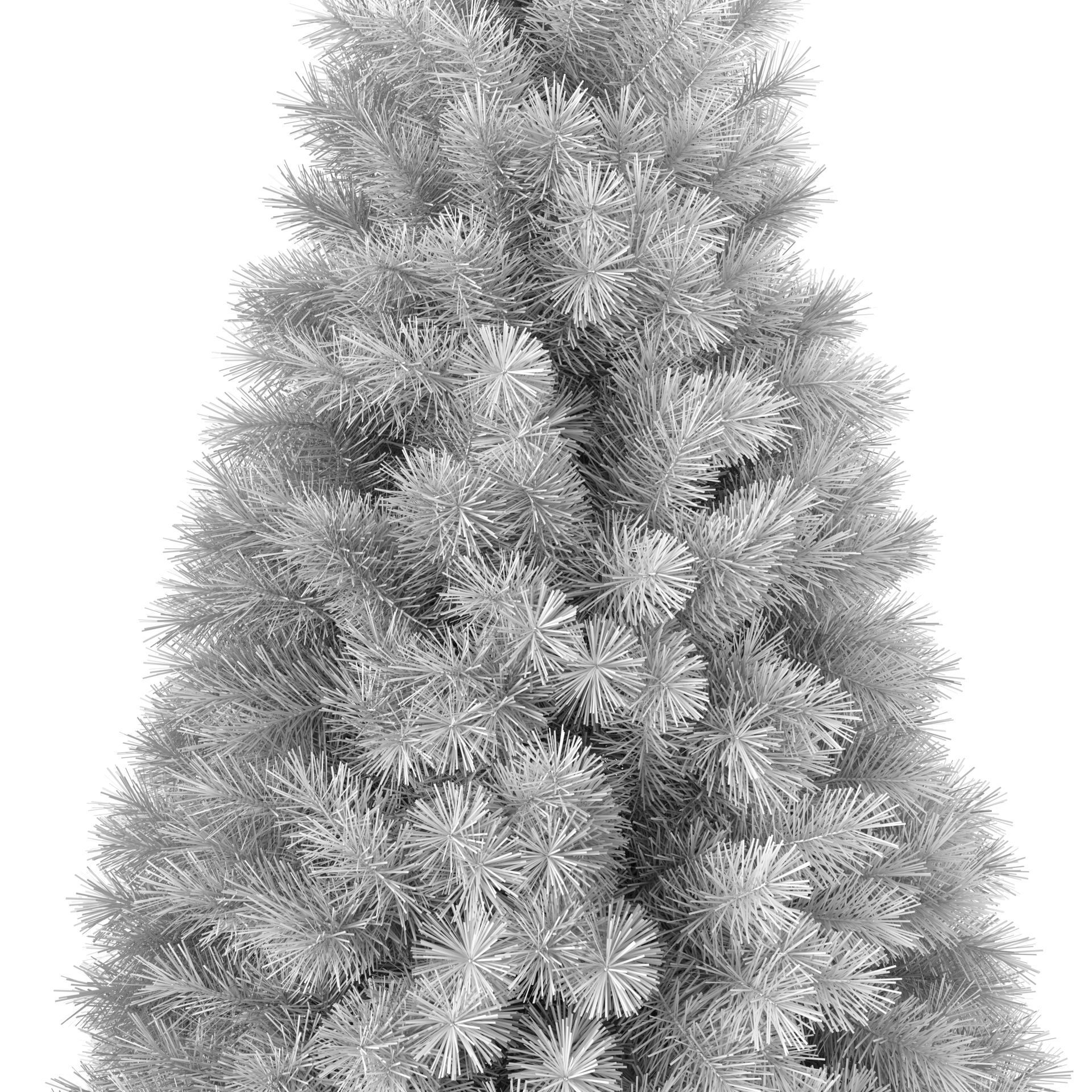 Christmas Tree 9 feet With Multicolor Lights 3D model_9