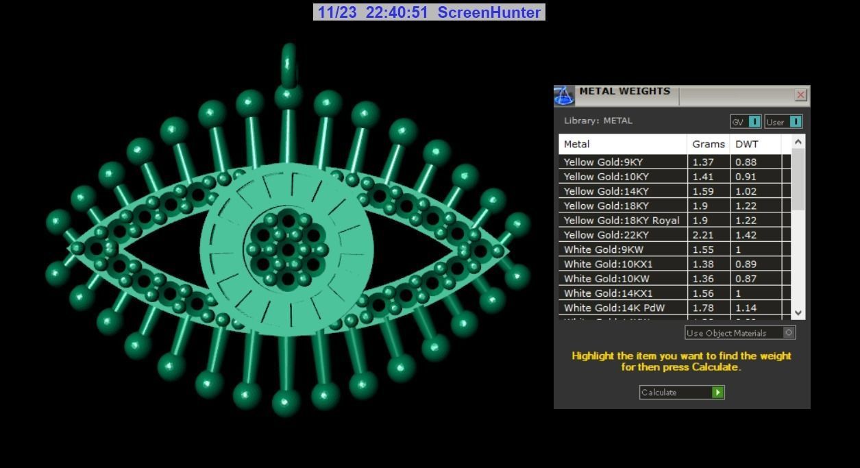 Pendant P075 3D Print Model 3D print model_5