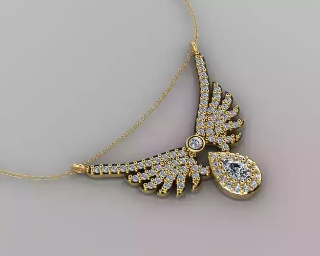 Pendant P076 3D Print Model