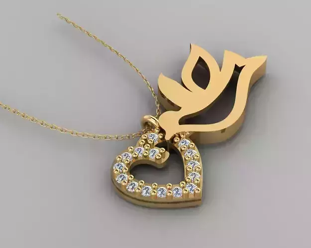 Pendant P078 3D Print Model