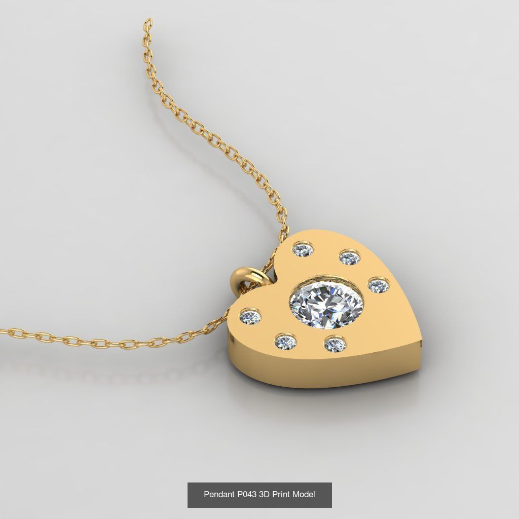 Mini Pendant 3D Print  51 Models 3D Model Collection_22