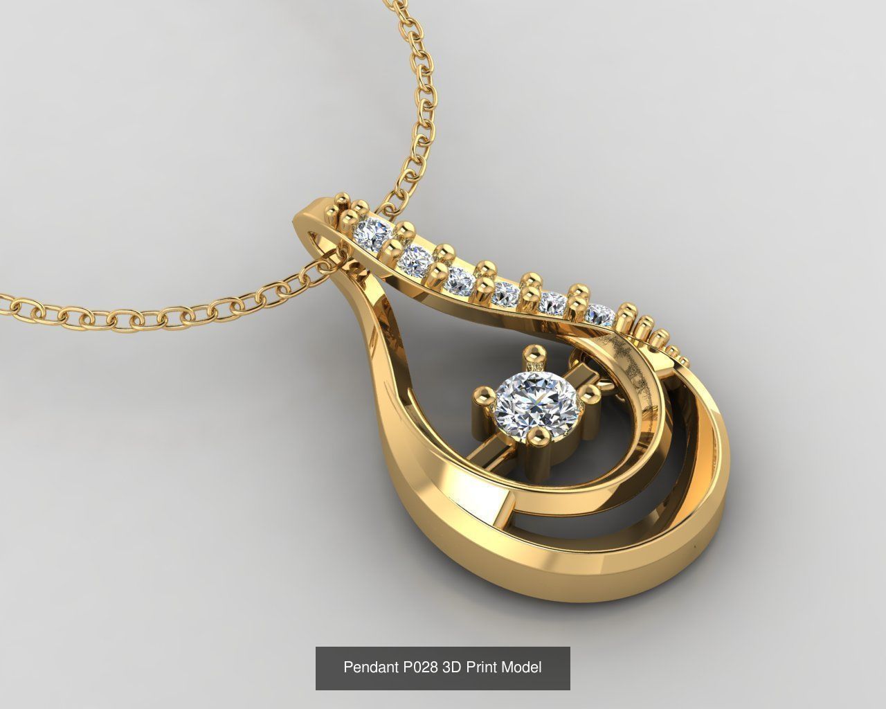 Mini Pendant 3D Print  51 Models 3D Model Collection_7