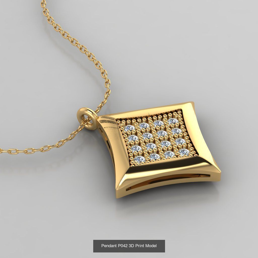 Mini Pendant 3D Print  51 Models 3D Model Collection_21