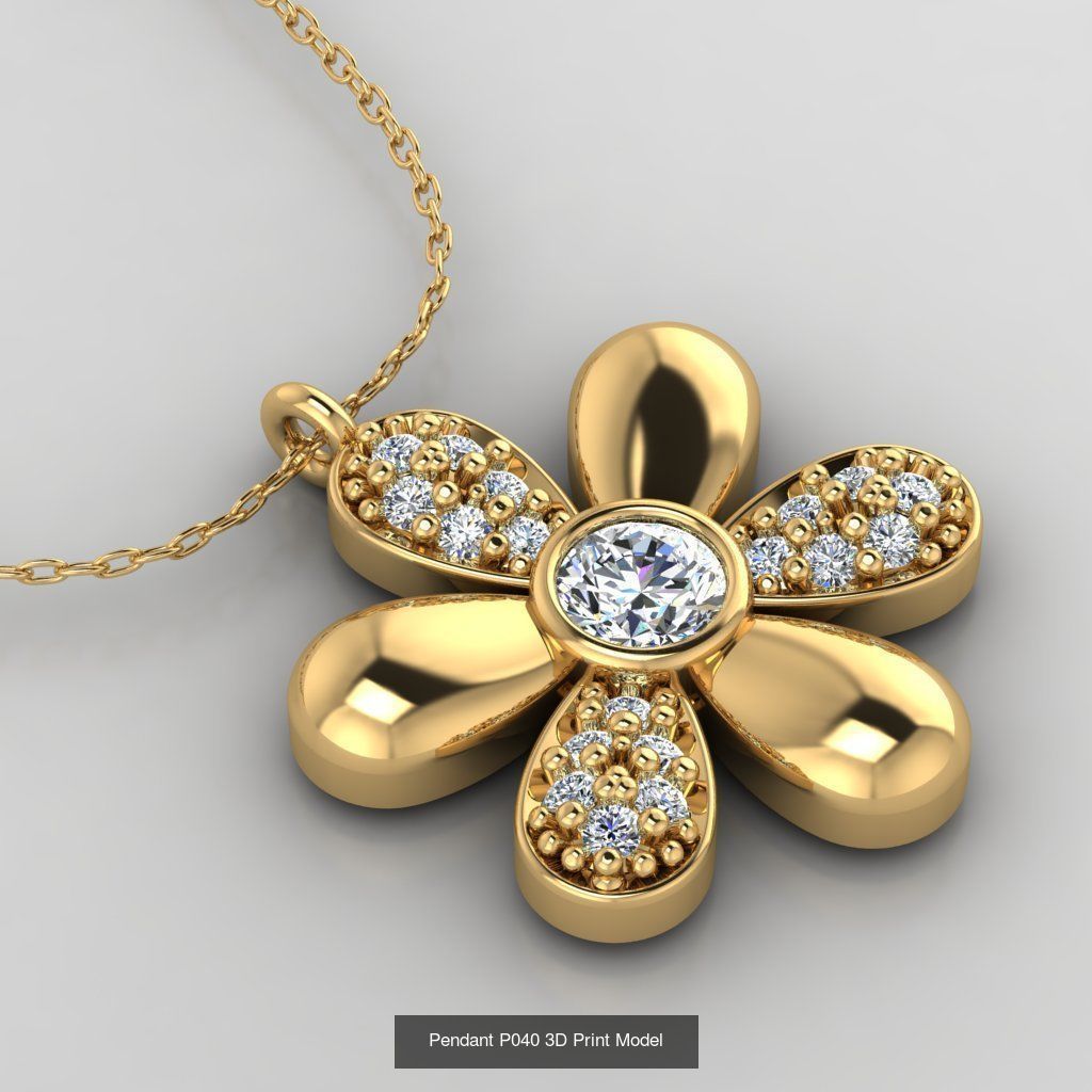 Mini Pendant 3D Print  51 Models 3D Model Collection_19