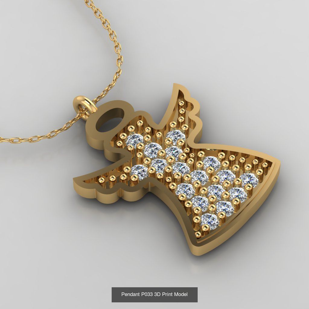 Mini Pendant 3D Print  51 Models 3D Model Collection_12