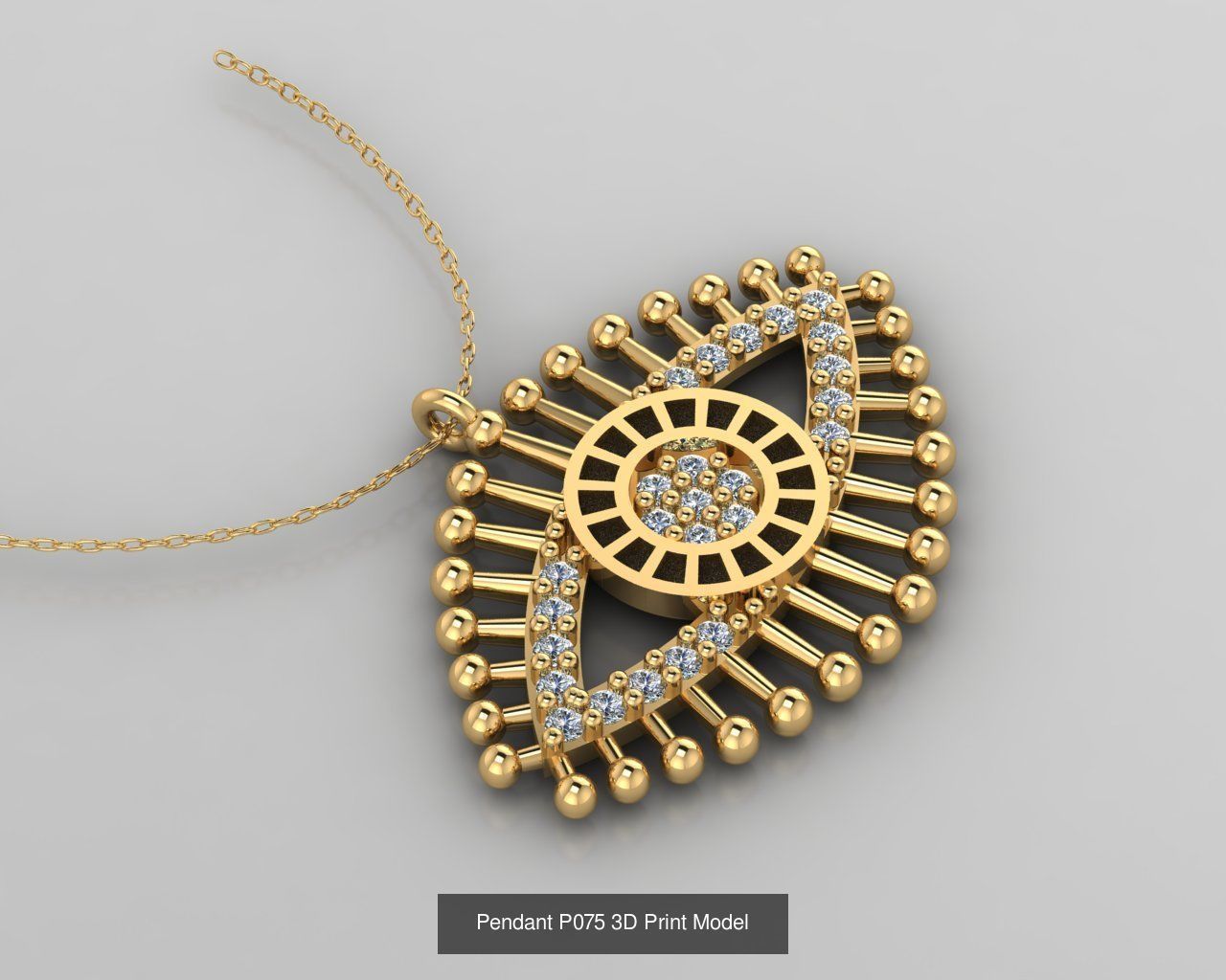 Mini Pendant 3D Print  51 Models 3D Model Collection_54