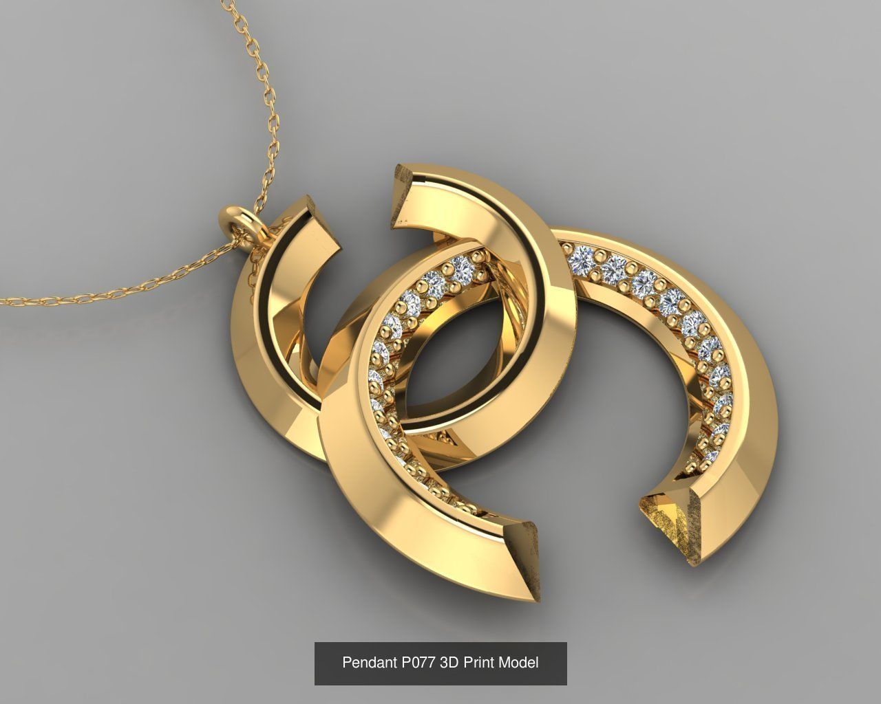 Mini Pendant 3D Print  51 Models 3D Model Collection_56