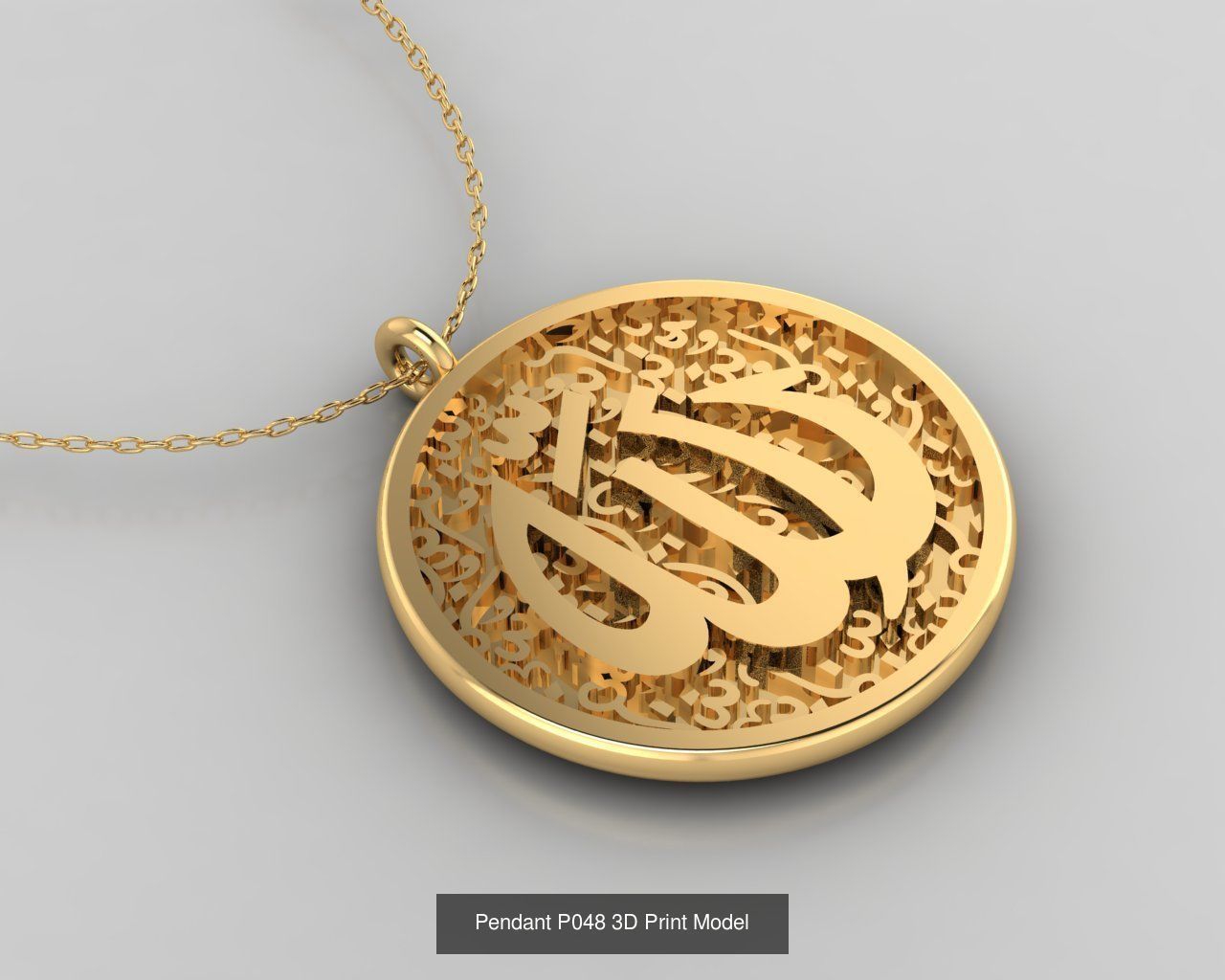 Mini Pendant 3D Print  51 Models 3D Model Collection_27