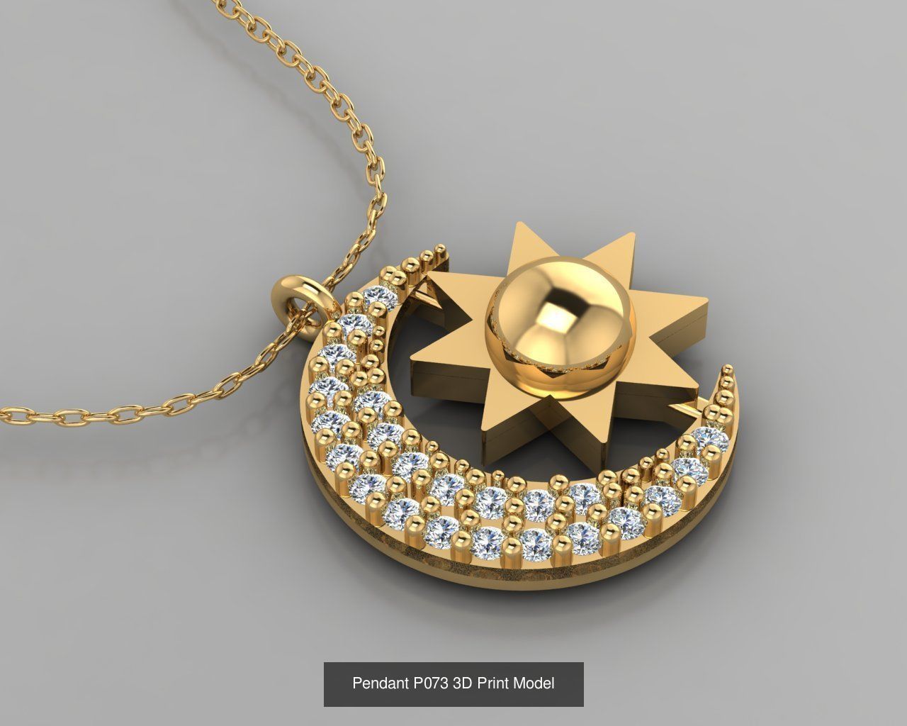 Mini Pendant 3D Print  51 Models 3D Model Collection_52