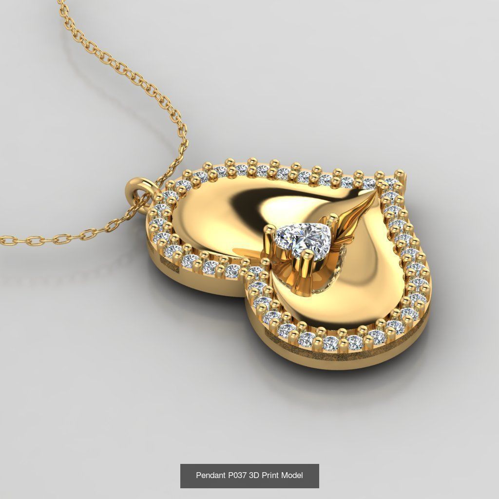 Mini Pendant 3D Print  51 Models 3D Model Collection_16