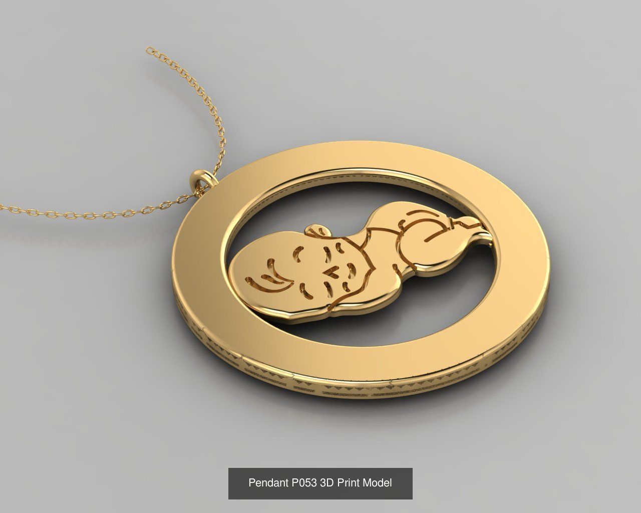 Mini Pendant 3D Print  51 Models 3D Model Collection_32