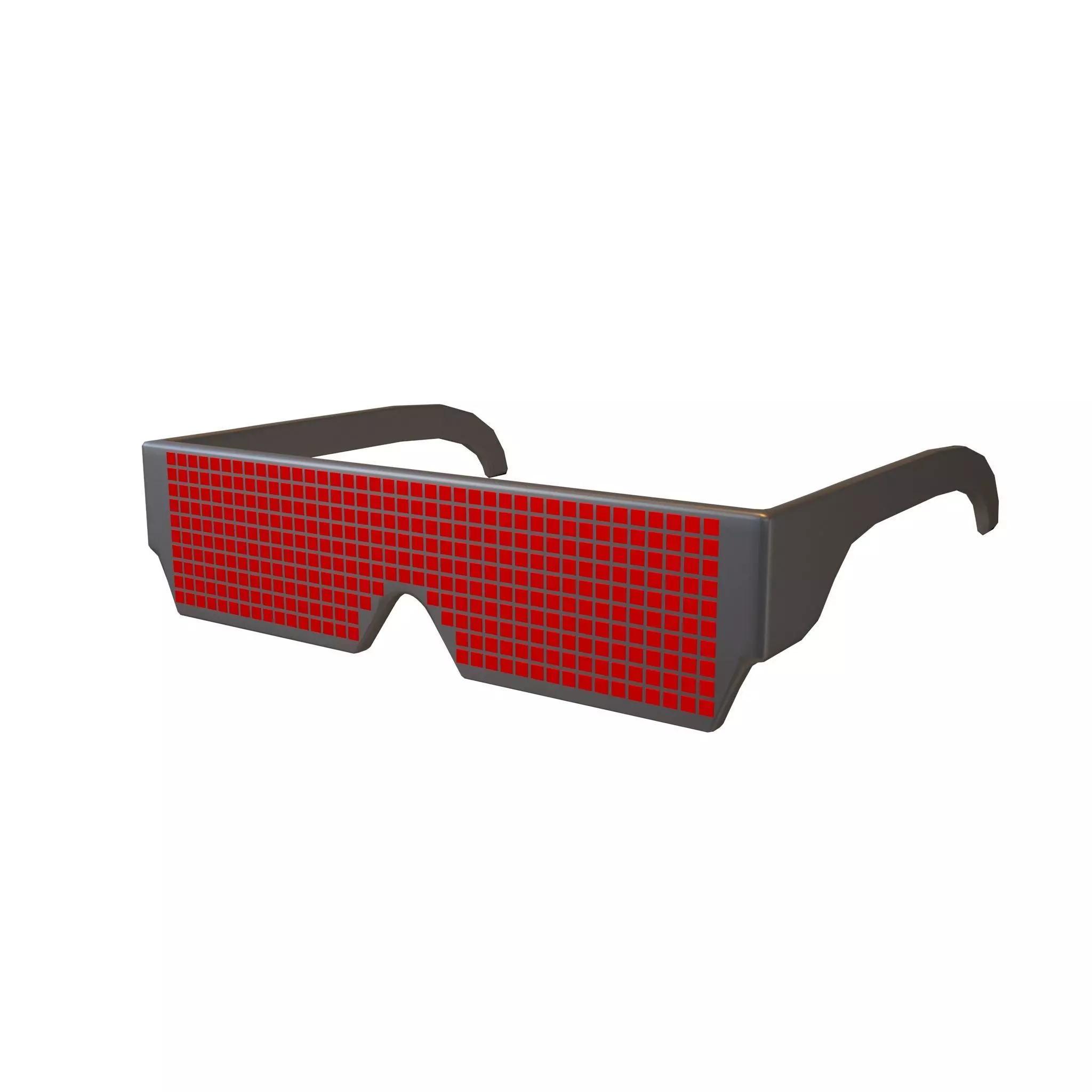 Future Technology Glasses v2 001 Low-poly 3D model_0