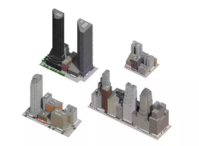 City Downtown Skyscraper