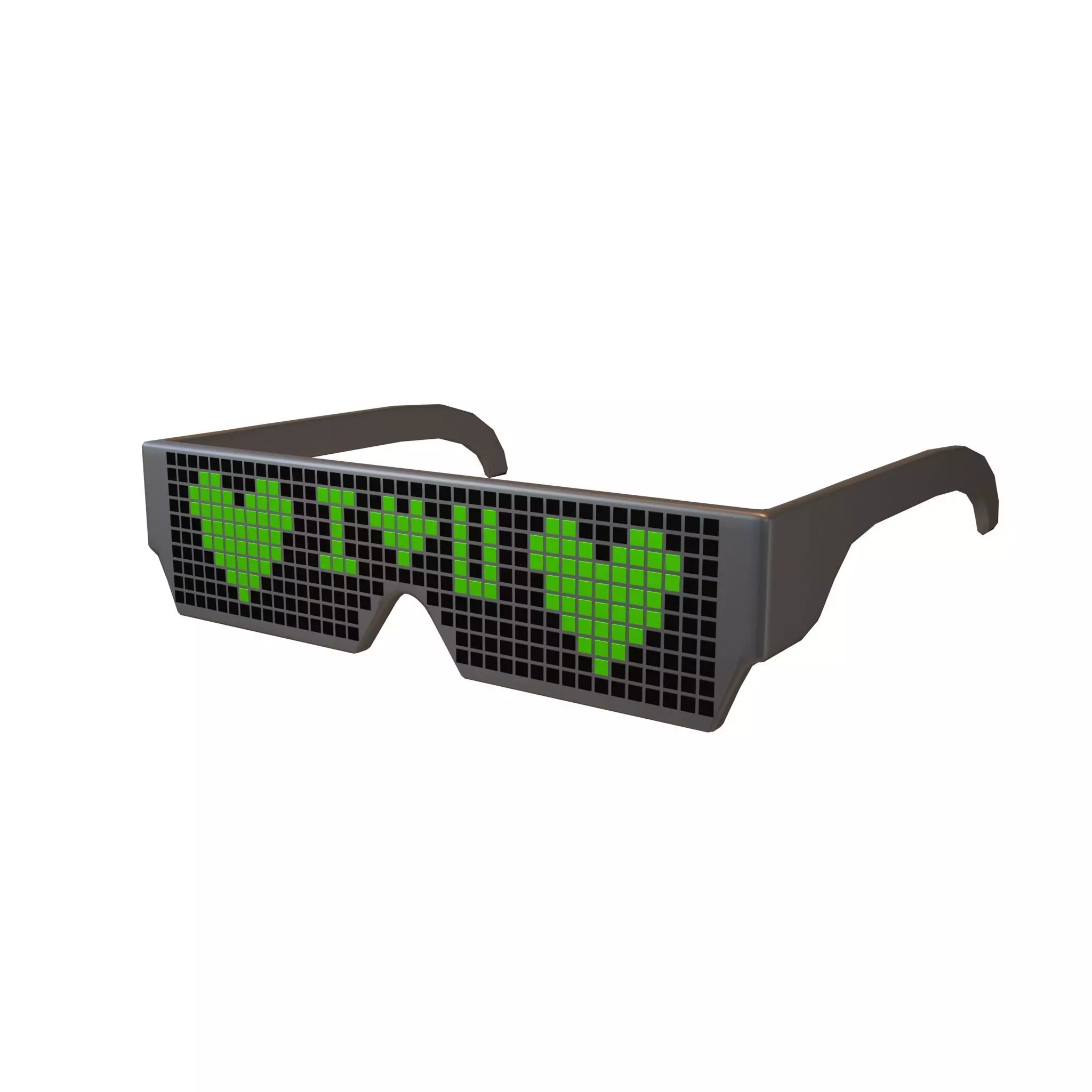 Future Technology Glasses v2 010 Low-poly 3D model_0