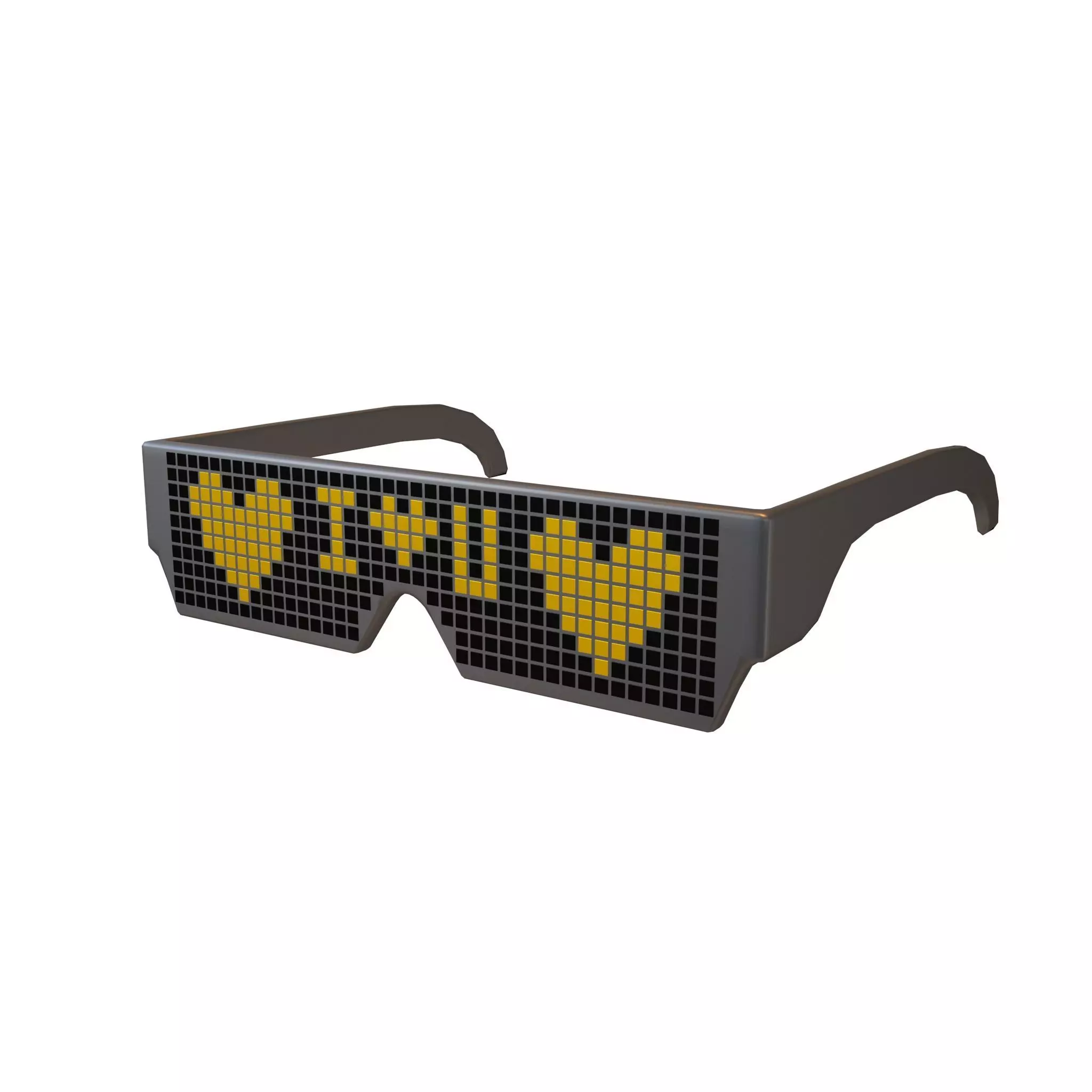 Future Technology Glasses v2 011 Low-poly 3D model_0