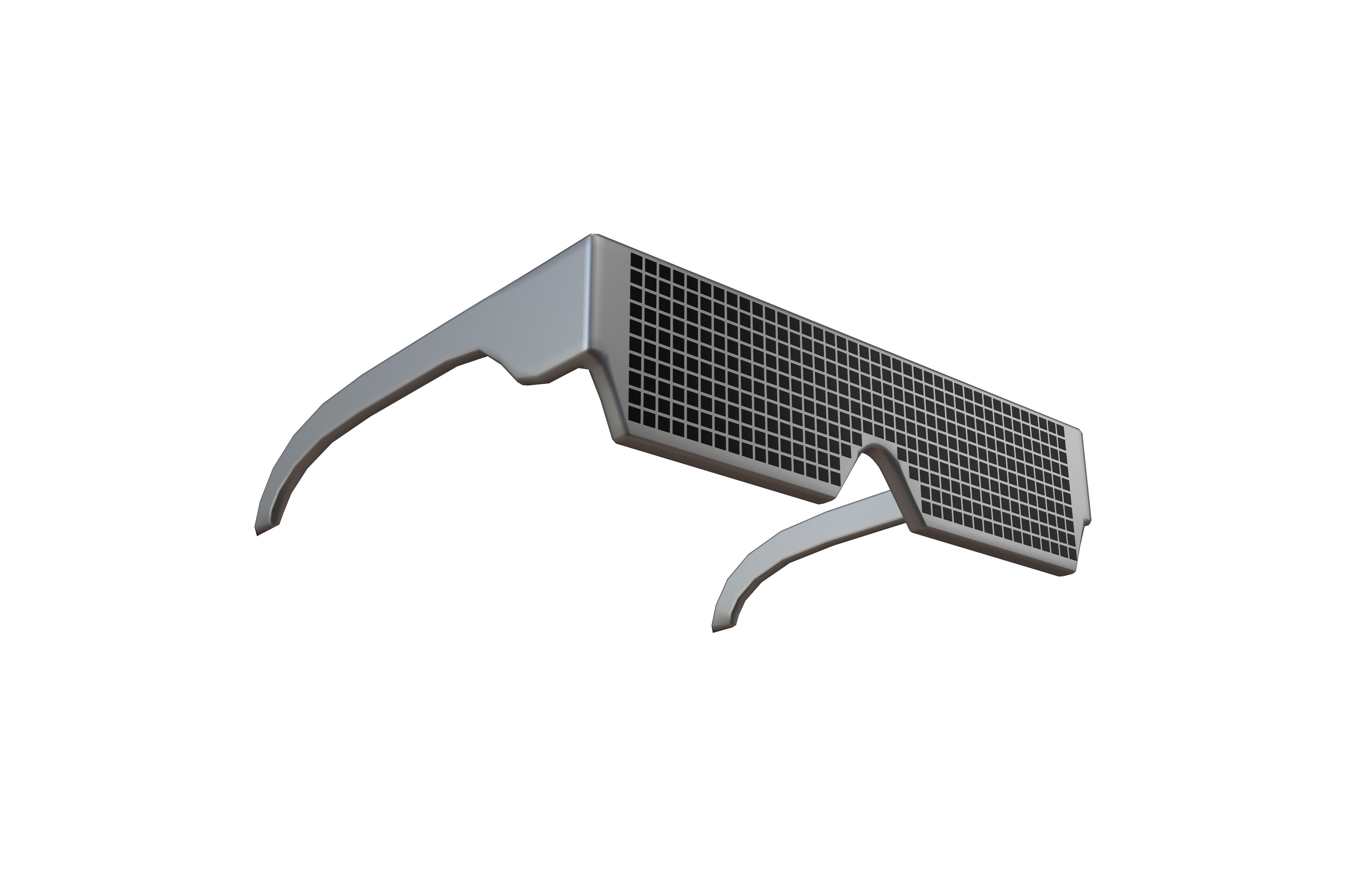 Future Technology Glasses v2 013 Low-poly 3D model_3