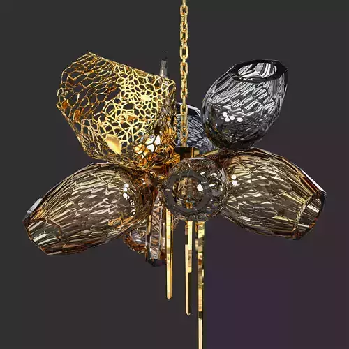 Britannica Chandelier Oval