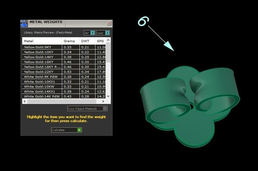 lock for stud earrings 3D print model_6