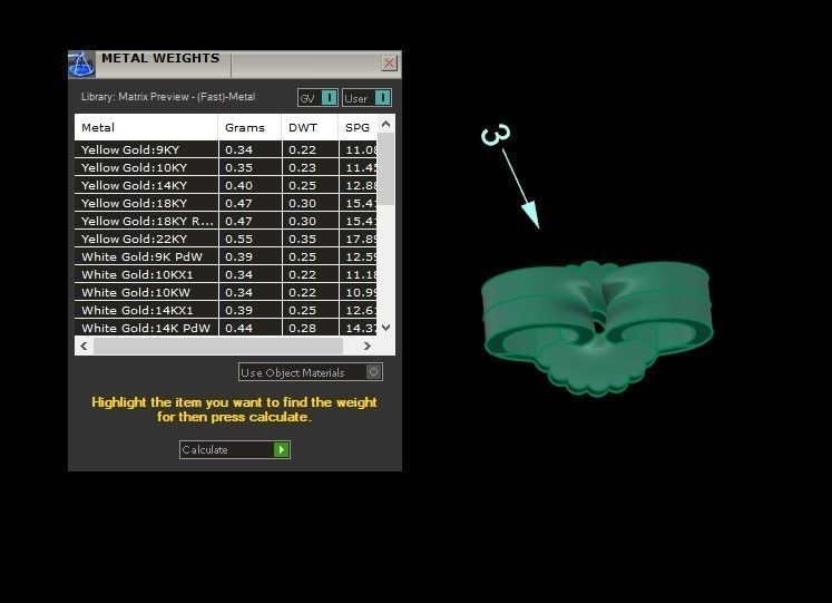 lock for stud earrings 3D print model_12