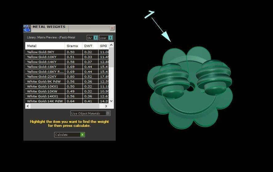 lock for stud earrings 3D print model_10