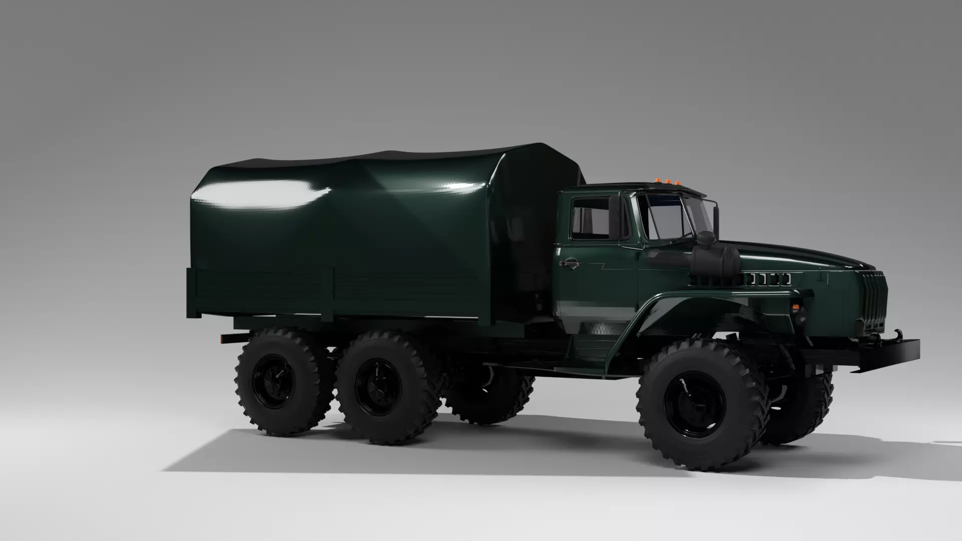 Ural 4320 Free 3D model